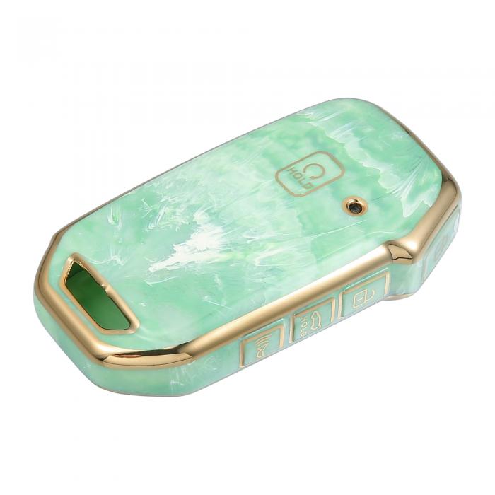 VekAuto Ki aに対応ソウル2020-2022用 キーフォブカバー TPU製 緑リモートキーレススマートキーケース保護シェル