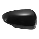 A ABSOPRO バックミラーカバーキャップ 右側ドアミラーカバー To yotaに対応 Pr ius C 2012-2018に対応 ABSプラスチック 黒