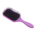VOCOSTE パドルヘアブラシ スタイリングコーム カーリーストレートウェーブヘア用 理容ブラシツール 男性と女性用 1個 パープル