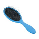 VOCOSTE 静電気防止パドルヘアブラシ スタイリングコーム カーリーストレートウェーブヘア用 理容ブラシツール 男性と女性用 1個 青