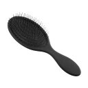 VOCOSTE 静電気防止パドルヘアブラシ スタイリングコーム カーリーストレートウェーブヘア用 理容ブラシツール 男性と女性用 1個 黒