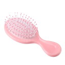 VOCOSTE ポケットもつれ解消ブラシ スタイリングコーム カーリーストレートウェーブヘア用 理容ブラシツール 男性と女性用 1個 桜色