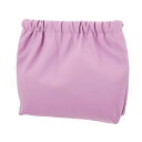 VOCOSTE ミニ化粧バッグ 小さなポータブル化粧バッグ 複数 内ポケット 収納袋 女性用化粧ポーチ 口紅用 パウダー 小銭入れ ピンク