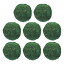 uxcell 8個 苔玉 3.9" 緑 装飾用苔玉 センターピースボウルや花瓶の充填材 ホームデコレーション用