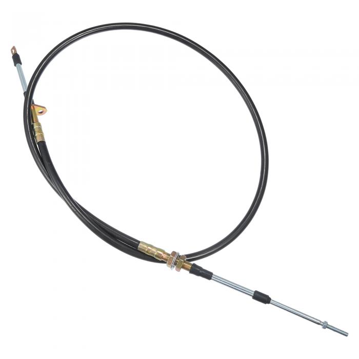 uxcell ギアシフター ミッションコントロールシフトケーブル B&Mシフター適合 黒い 1個