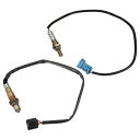 uxcell 車のO2酸素センサー 上流下流 交換 番号11787548961/11787576673 Mini Cooperに対応 2011-2015 1セッ...