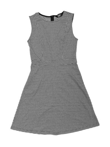 Allegra K フレア ニットワンピース 千鳥格子 チェック柄 ノースリーブ ショート丈 レディース 黒の千鳥格子 XL Allegra K フレア ニットワンピース 千鳥格子 チェック柄 ノースリーブ ショート丈 レディース 黒の千鳥格子 XL