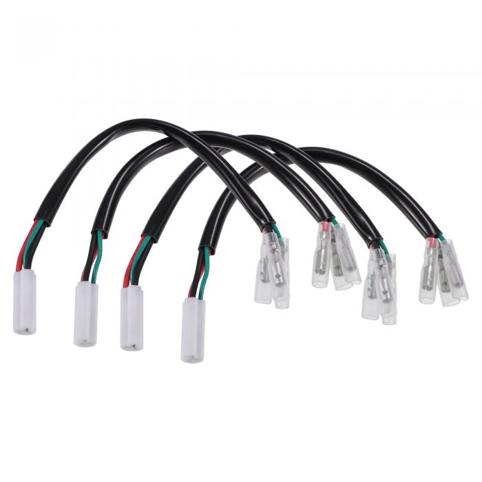 X AUTOHAUX ヤマハ R6用バイクターンシグナルケーブルアダプターコネクター ターンシグナル配線アダプ..