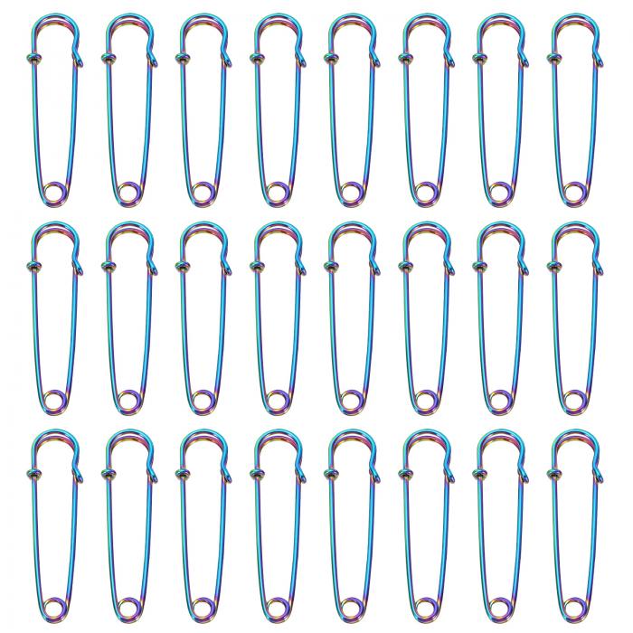 uxcell 大型安全ピン 70mm / 2.76