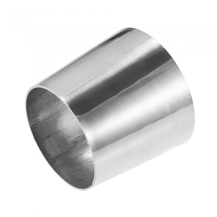 X AUTOHAUX 車用マンドレルエキゾーストベンドエルボーパイプ304ステンレス鋼同心縮径1個 外径3インチ～3.5インチ