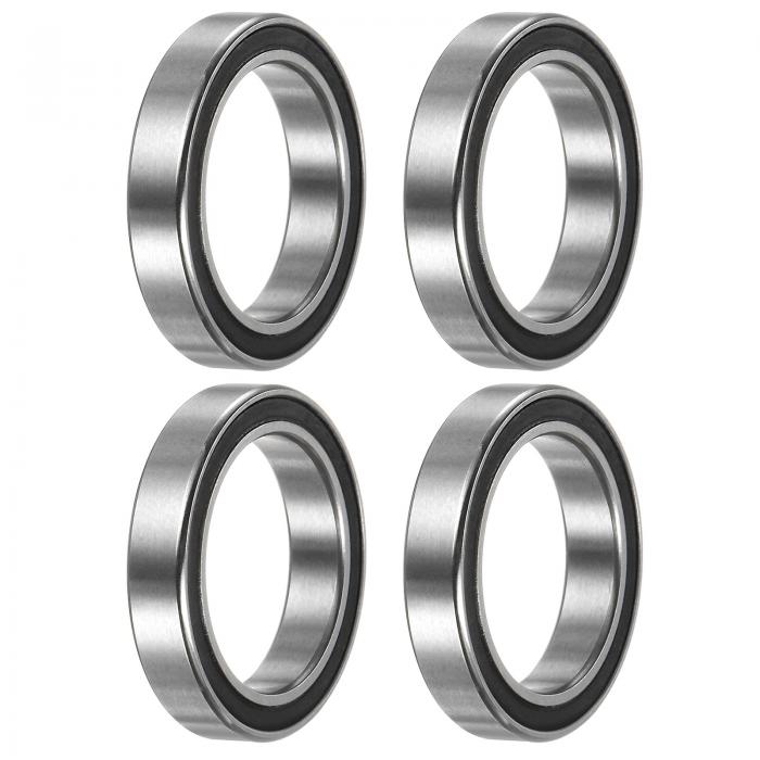 uxcell 6702-2RSǥץ롼֥ܡ٥ 4ĥå 15 x 21 x 4mm Z2֥Сɥݥ٥ 