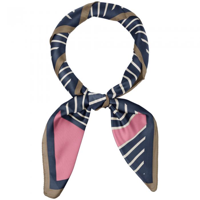 Elerevyo リボンスカーフ バッグスカーフ 髪飾り ネッカチーフ ヘアリボン スカーフ レディース サテン..