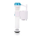 uxcell トイレフラッシュバルブ G1/2 プラスチック充填バルブ トイレの水槽洗浄押しボタンバルブ 入口充填バルブ トイレ交換部品 ホワイト