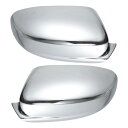 uxcell クロムメッキフルミラーカバー クライスラーに対応 300に対応 2011-2022 Dodgeに対応 Chargerに対応 2011-2022 1...