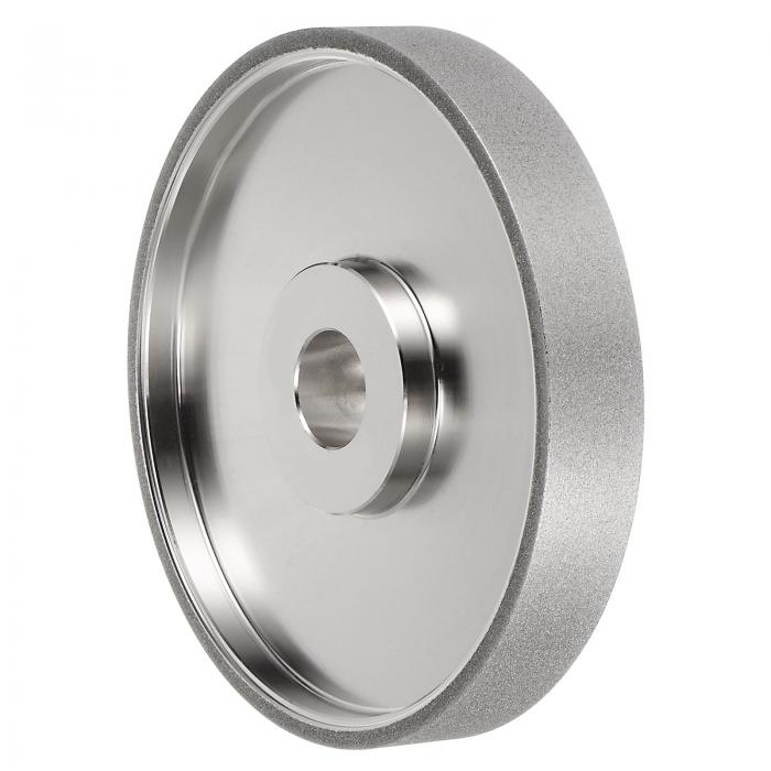 uxcell ダイヤモンドフラットラップディスクセット 100 mm x 16 mm アーバー 80/120/240/320グリット 19個