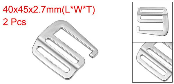 uxcell 金属 Gフック ウェビングバックル 1個 32mm Gフックウェーブバックル アジ...