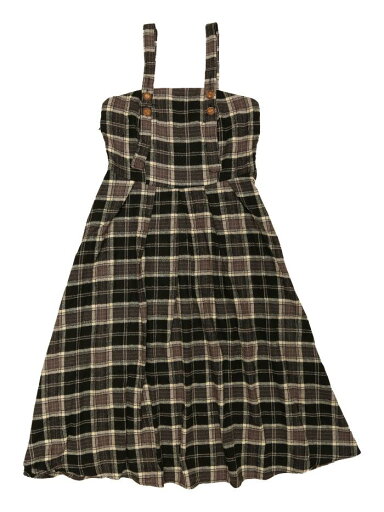 Allegra K ピナフォアドレス サスペンダースカート チェック柄 オーバーオール ノースリーブ Aライン レディース ブラック XS Allegra K ピナフォアドレス サスペンダースカート チェック柄 オーバーオール ノースリーブ Aライン レディース ブラック XS