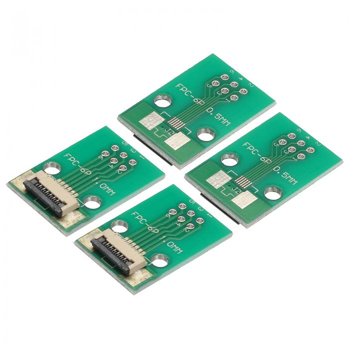 uxcell FPC FFC PCBコンバータボード 6P 