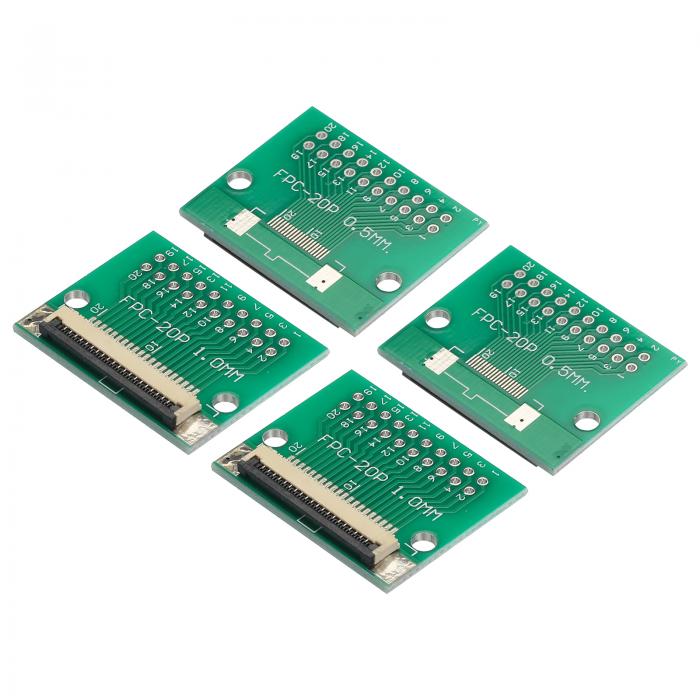 uxcell FPC FFC PCBコンバータボード 20P 