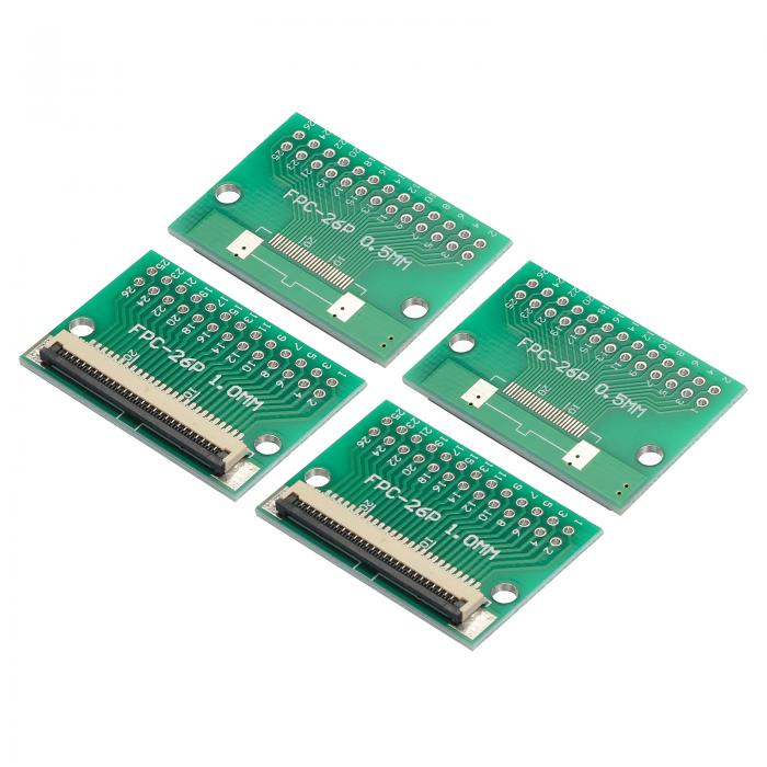 uxcell FPC FFC PCBコンバータボード 26P 