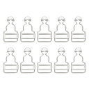 uxcell オーバーオールバックル 10個セット レトロメタルサスペンダー交換バックル 25mm(1インチ) 内幅 ズボン 棉ジャケット ジーンズ用
