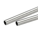 uxcell 2個セット 304ステンレス鋼チューブ、外径13 mm x 壁厚0.5mm 長さ200mm キャピラリーメタルチューブ、産業機械用