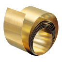 uxcell 真鍮シートロール 1個 1000 x 30 x 0.05mm H62 金属箔 皿 工芸用 電気修理 業界