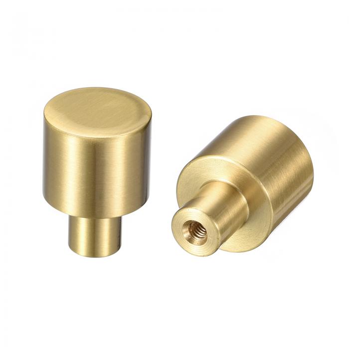 uxcell 装飾用壁フック 2個セット - 真鍮無垢材製の玄関用コートフック バスルーム クロークルーム ワードローブ シューキャビネット用の壁掛けフック(2...