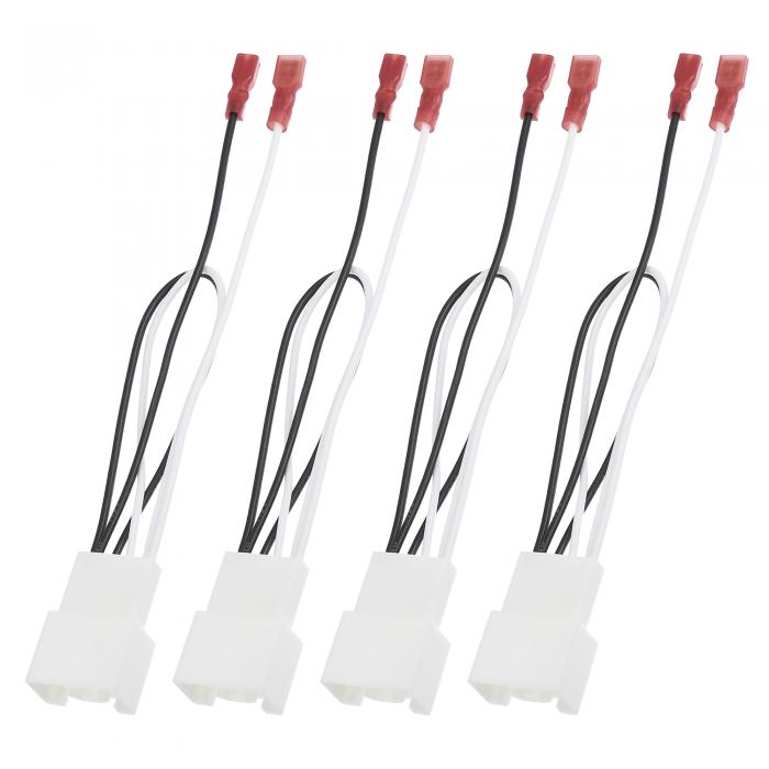 uxcell 車のスピーカーコネクタハーネスアダプター Fordに対応 Edgeに対応 2010-2024 Fordに対応 Escapeに対応 2010-2024 Fordに対応 Explorerに対応 2010-2024 4個