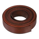uxcell 2 M 20mm ヴィンテージフラットレザーコード 2mm厚さ 革ひもストリップ DIY 工芸品作り ブレスレット 財布 ストラップ用 コーヒー