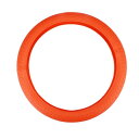 uxcell ステアリングホイールカバー 折りたたみ可能なタイヤ設計 ハンドルプロテクターカバー 内装トリム ホイールプロテクター 車用 シリコーン ユニバーサ...