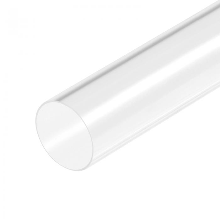 PATIKIL アクリルパイプ 透明 硬質 丸管 内径125 mm 外径130 mm 全長45 cm ランプとランタン 水冷システム用