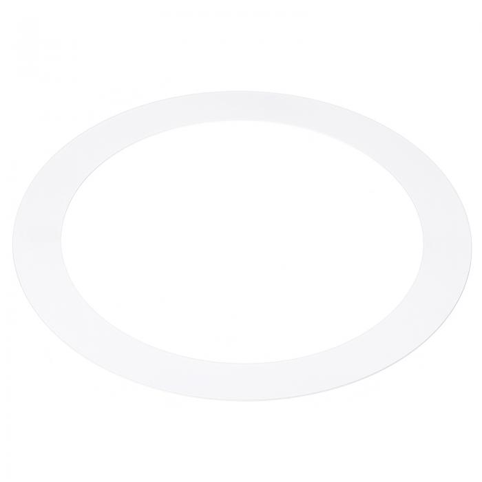 PATIKIL 内径150 mm 外径205 mm グーフ リング 埋め込み型ライト グロスホワイト グフトリムリング 照..