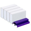 PATIKIL ステープラー用ステープル 4個 1パックあたり1000個ステープル 標準 6.5 mm長さ ステープルズジャ ム 無料 ホームオフィス用品 パー...