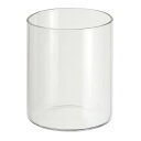 PATIKIL 8 x 6.5cm 透明なガラスのシリンダー花瓶 卓上花瓶 フローティングキャンドルホルダー花瓶 家の装飾 結婚式のセンターピース用 透明
