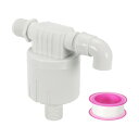 PATIKIL 1/2"浮き弁 プラスチック製サイドインレット自動浮き弁水位制御ボックス 水タンク用