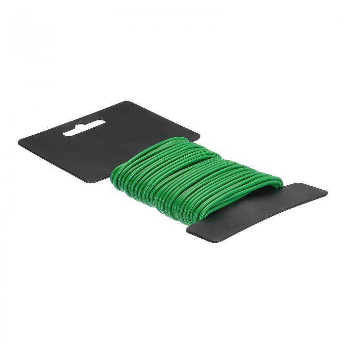 PATIKIL 10 M 2.5 mm ソフトツイ ストタイ 園芸植物のネクタイ 再利用可能 ガーデニング つる植物 オフィス ホーム用 ケーブルの整理 緑