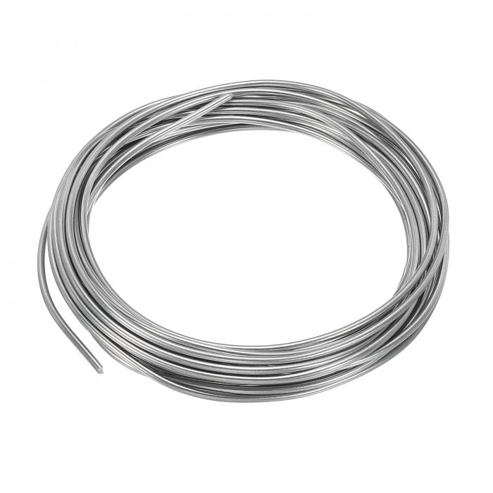 PATIKIL 99.99%高じゅん度亜鉛ワイヤー 14ゲージじゅん亜鉛ワイヤー2mmソフトビーズワイヤー実験室科学..