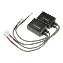 A ABSOPRO LED 車のヘッドライト キャンバス デコーダ C20 H1 H3 エラーフリー警告抵抗器 デコーダ交換用アンチフリッカー抵抗器 プラスチック ブラック (2個セット)