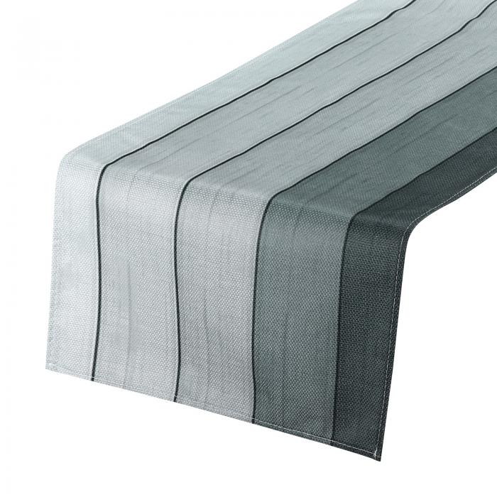 uxcell テーブルランナー 275cm x 33cm レトロコットンリネンテーブルランナー ダークグレー