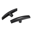 uxcell RV廃棄物バルブハンドル RV下水道ダンプバルブ プラスチックハンドルの交換 38mm 76mmゲートバルブ用 2個