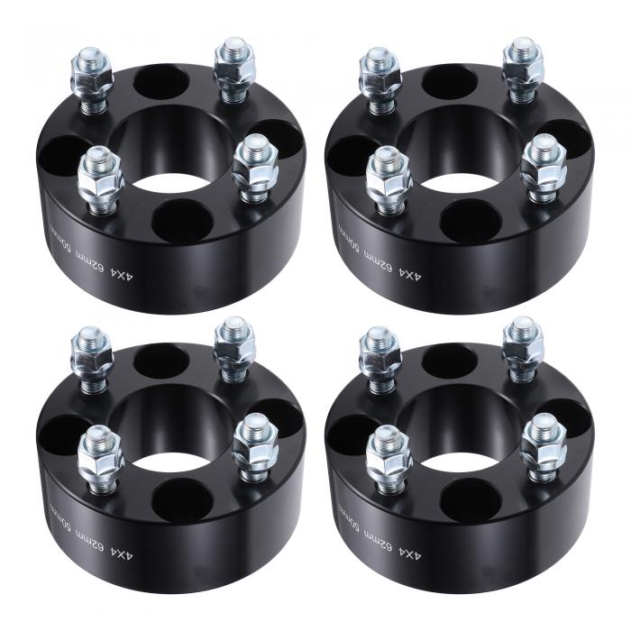 X AUTOHAUX ホイールスペーサーアダプター 103 mmボルトパターン 62mm中心穴 M12x1.25スタッドサイズ A..