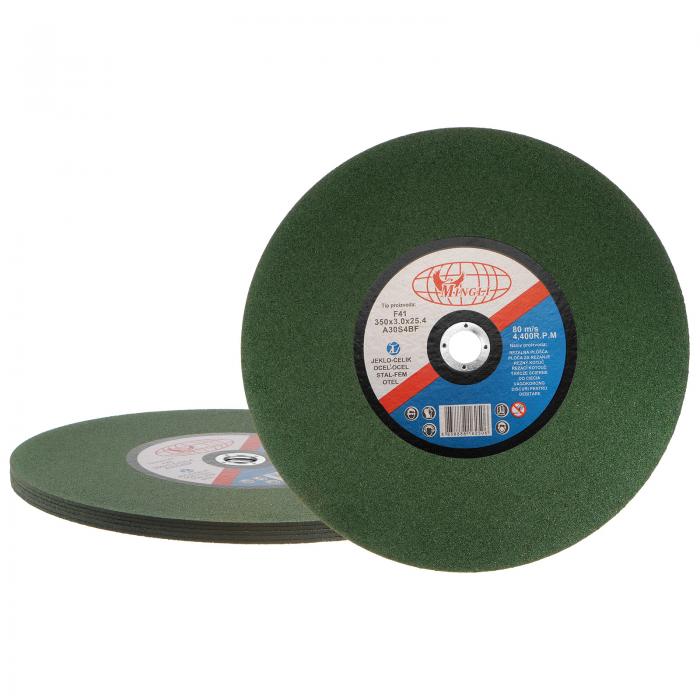 uxcell カットオフホイール アーバー酸化アルミニウム薄刃砥石 金属 ステンレス鋼用 356 mm 22 mm 5個