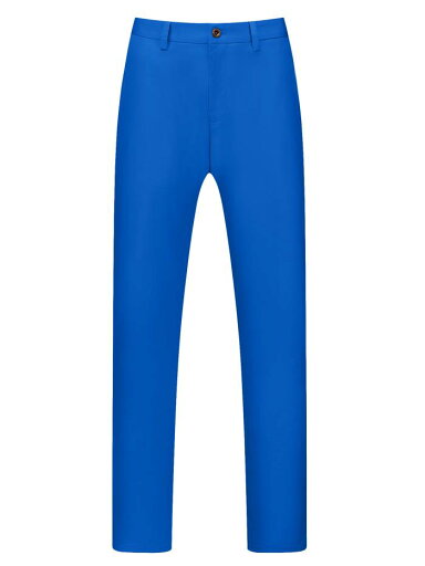 Lars Amadeus ドレスパンツ チノパンツ 無地 スリムフィット ストレッチ フラットフロント ワーク ロングパンツ メンズ ブルー 3XL Lars Amadeus ドレスパンツ チノパンツ 無地 スリムフィット ストレッチ フラットフロント ワーク ロングパンツ メンズ ブルー 3XL