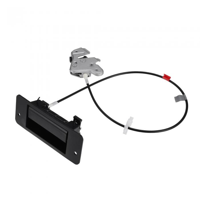 uxcell 車のドアラッチアセンブリ ドアハンドル付き Fordに対応 E150 E250 E350 Van Superdutyに対応 1992-2009 金属 番号6C2Z-15264A01-AA 下段 ブラック 1セット