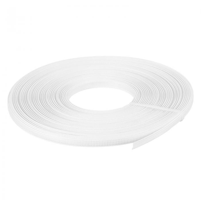 uxcell ボーン 縫製用 ポリエステル縫製 低密度 コルセットボーンニング ウェディングドレス ブライダルドレス用 1個入り 25ヤード 6 mm ホワイト