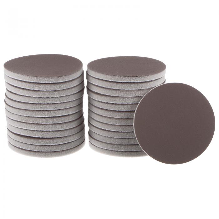 uxcell サンディングスポンジフック ループサンディングディスク 直径75mm スポンジサンドマッ ト 1200..