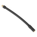 X AUTOHAUX タイヤインフレーターエアポンプホースアダプタエクステンション ロックタイヤチャックチューブ接続部 標準アメリカバルブ用 エアリリースバルブ...
