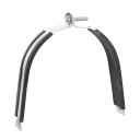 uxcell ラバークッションストラットクランプ 6-1/2"パイプクッションクランプ ストラット剛性鋼管クランプ PEXパイプチューブの取り付けへストラットチャンネル用