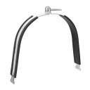 uxcell ラバークッションストラットクランプ 8-5/8"パイプクッションクランプ ストラット剛性鋼管クランプ PEXパイプチューブの取り付けへストラットチャンネル用